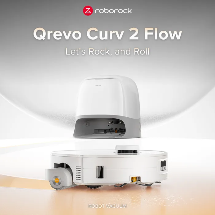 Roborock Qrevo Curv 2 Flow (моющий робот)